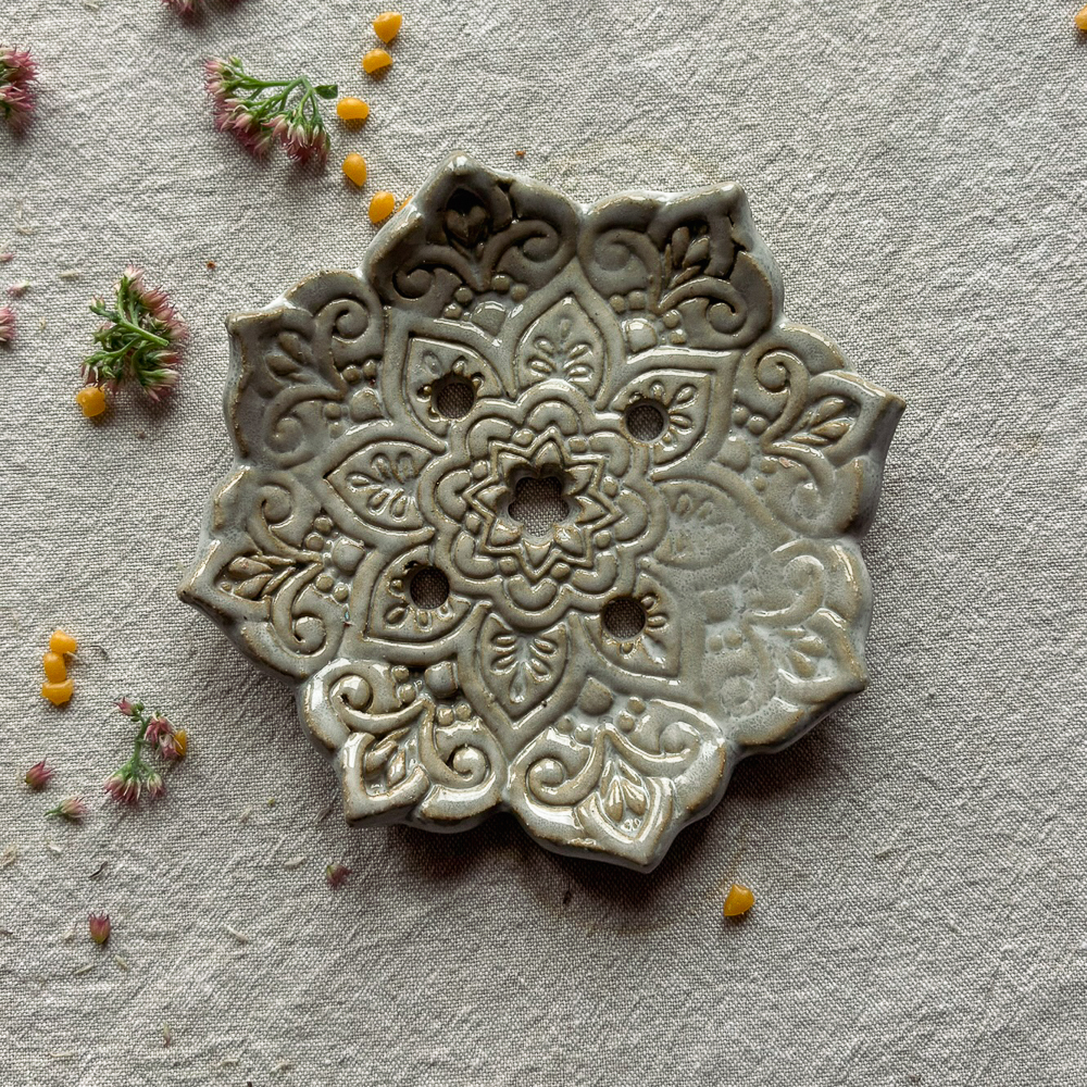 Seifenschale by Katinka.b.handmade - Blume-